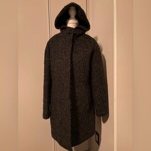 London Fog Charcoal Teddy Jacket
